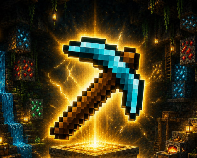 Falling Pickaxe: Spiel und Slot